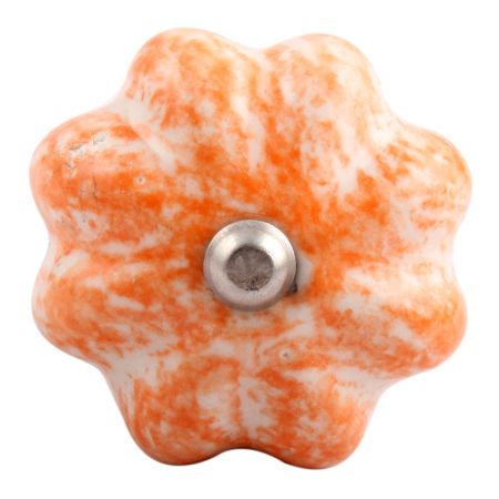 Sprinkled Orange Ceramic Wine Stopper